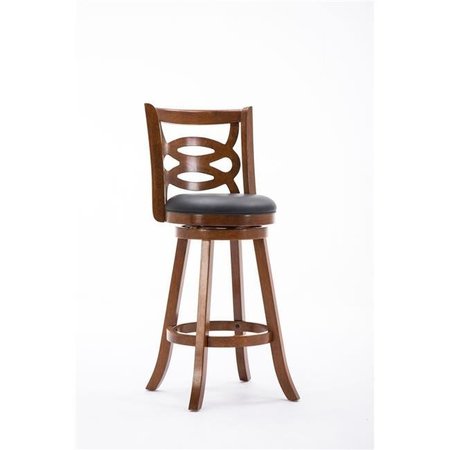 BORAAM Boraam 61529 29 in. Seina Bar Stool; Walnut 61529